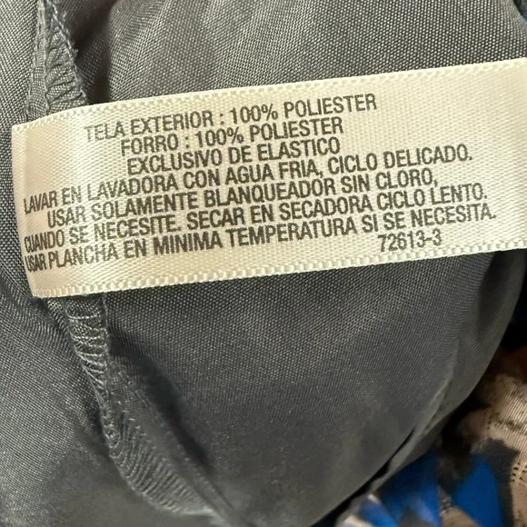 I Heart Ronson Blue and Orange High Low Sundress - Picture 7 of 9